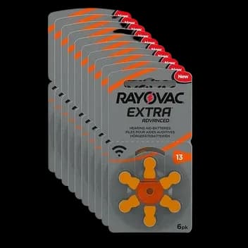 Rayovac Pilhas Rayovac 13 (embalagem de 60)