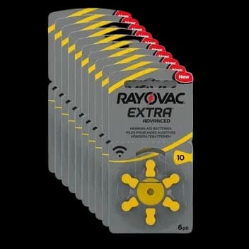 Rayovac Pilhas Rayovac 10 (embalagem de 60)