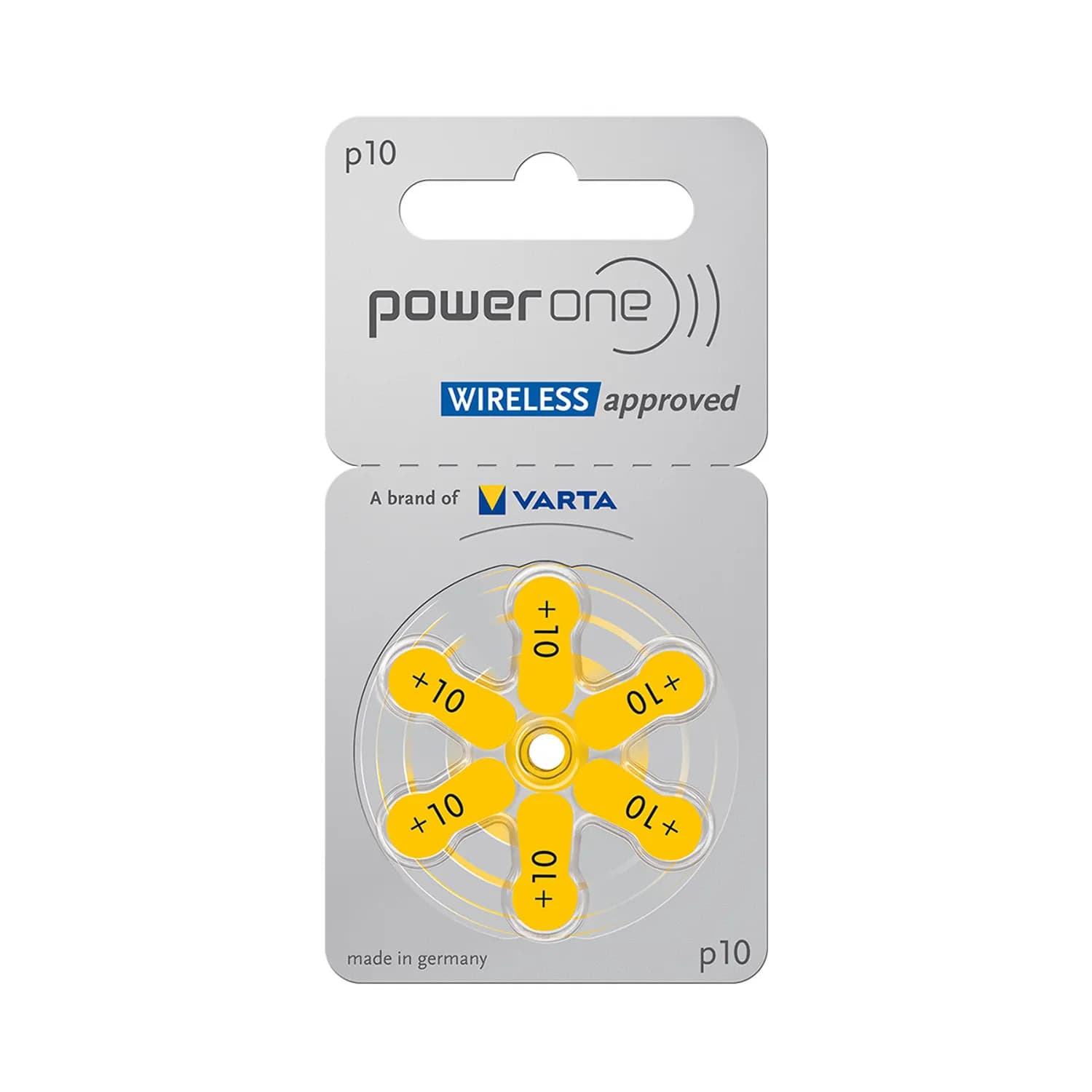 PowerOne Pilhas Power One 10 (embalagem de 60)